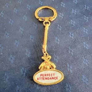 Mafco Perfect Attendance Bowling Keychain